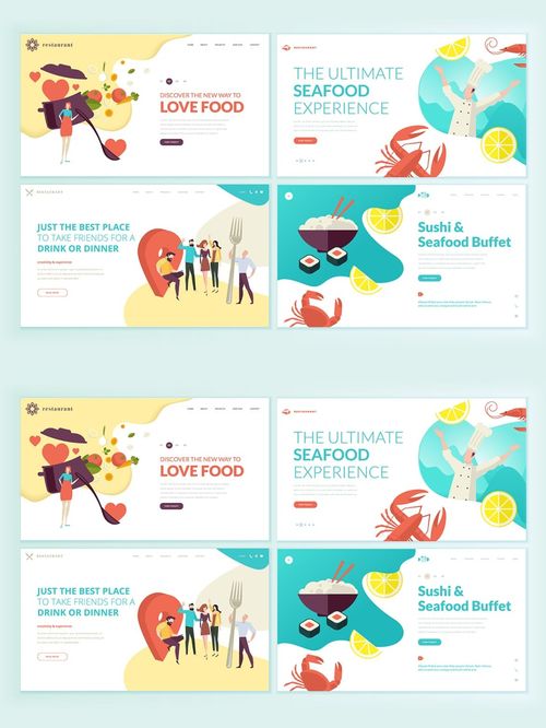 食品飲料類網(wǎng)頁設(shè)計模板與素材應(yīng)用指南